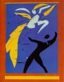 二人のダンサー ルージュ・エ・ノワールのための習作 1938 年抽象フォービズム アンリ・マティス